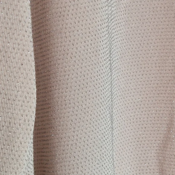 Calvin Klein Pink Silver Glitter Shimmer Asymmetrical Tunic Top XL - Picture 8 of 13